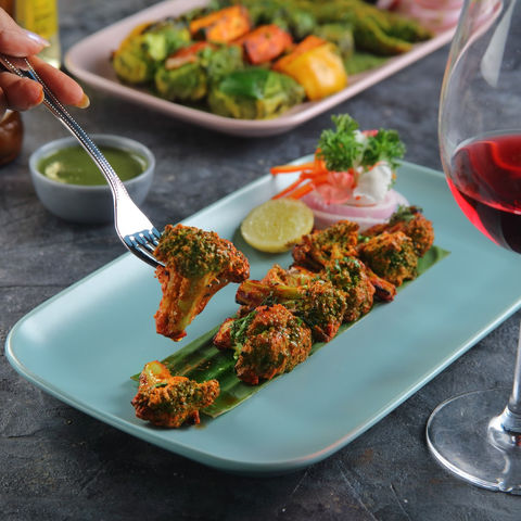 Plated food photography for a restaurant campaign
